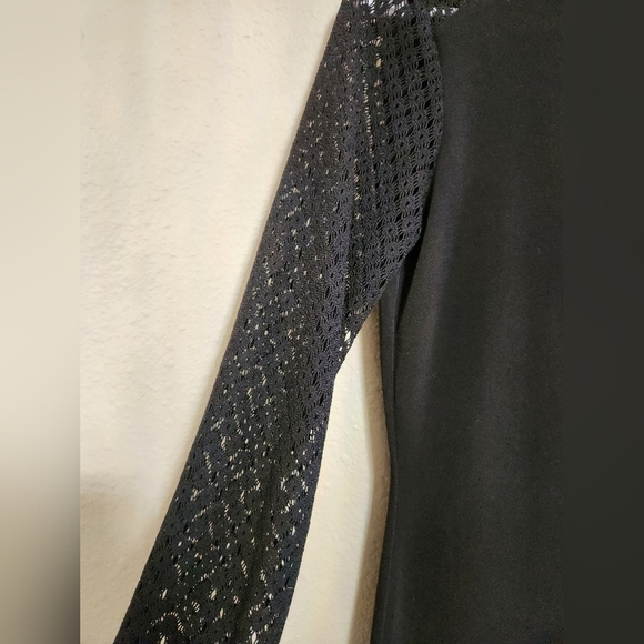 Michael Kors Black Long Sleeve Mini Dress - Picture 4 of 8